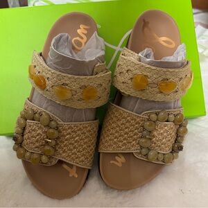 Sam Edelman Regan Raffia Sandal